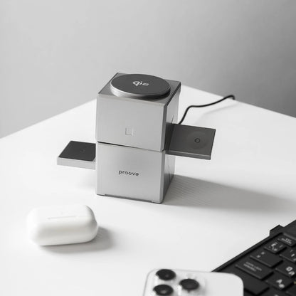 Geometry Qi2 3-in-1 Wireless Fast Charger
